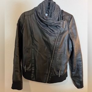 Faux Leather Jacket